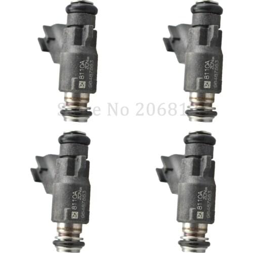 4pcs Fuel Injector Nozzle FJ1023 96487553 for CHEVROLET AVEO 2007~2017 AVEO5 2007~2008 1.6L L4