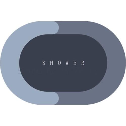 Diatom mud cushion bathroom absorbent floor mat anti-skid quick drying foot pad household doormat carpet