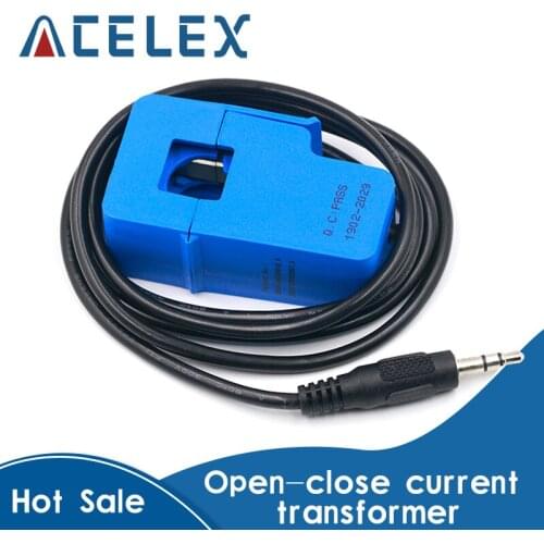 SCT-013 0-100A Open-Close Current Transformer SCT013 Non-invasive AC Current Sensor Split Core Current Transformer