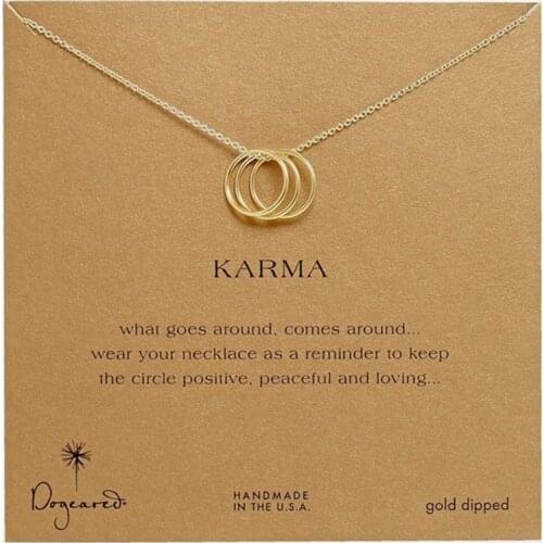 New gold choker for Couples Best Friend Matching Friendship necklace with card fashion jewelry for women girls best daily gifts