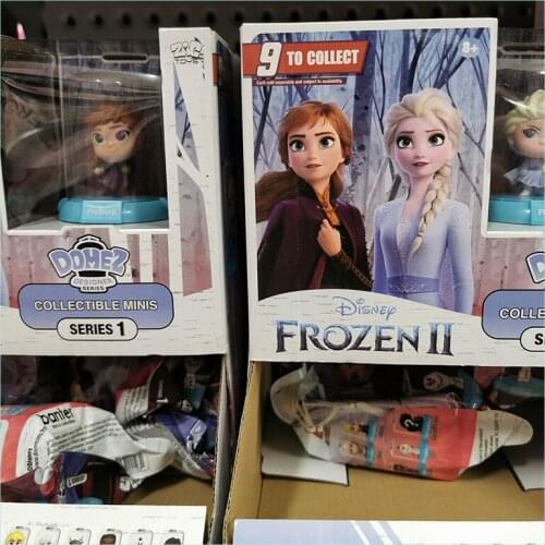 Original Frozen Princess Blind Bag Doll Surprise Toys Elsa Olaf Anna Anime Action Figure Cute Princess Model Ornament Kids Gift