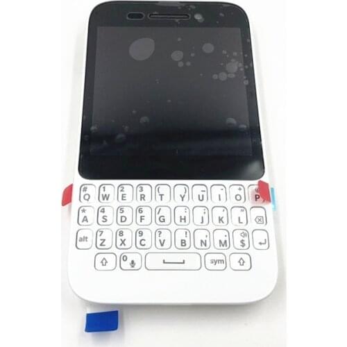 Full Housing New LCD Display Touch Screen Digitizer+Bezel Frame+Keyboard+Battery Door Cover For BlackBerry Q5