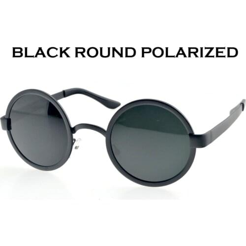 Polarized Sunglasses Rushed Claravida 2019 Round Men Classical Style Polarized Uv400 Sunglasses Sun Glasses Myopia Available
