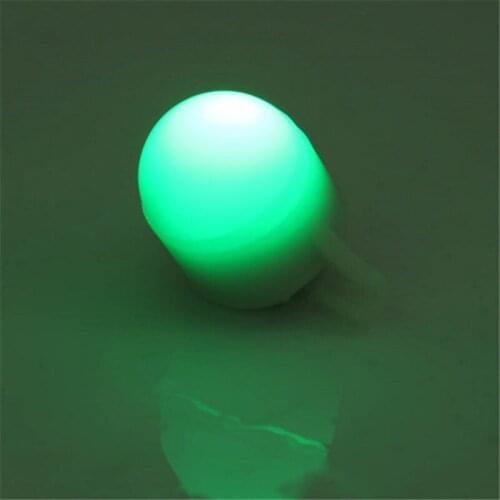 2 In LED Night Fishing Rod Tip Clip On Fish Strike Bite Alert warning Light rod