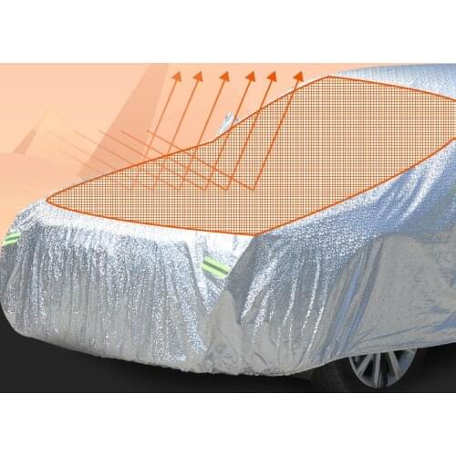Thick Car Cover 3 Layer Aluminum Foil Waterproof for auto subaru jeep renegade toyota rav4 car accessories cover styling