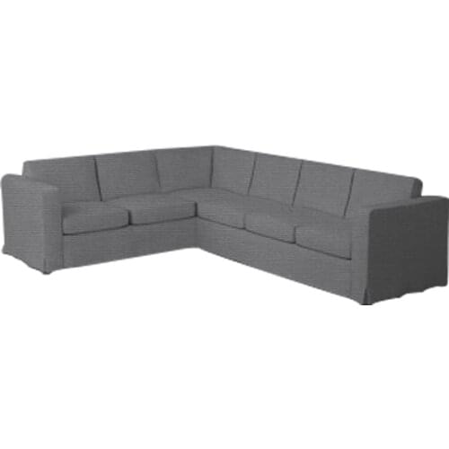 Karlanda Corner Long Skirt Sofa 2+3 Cover