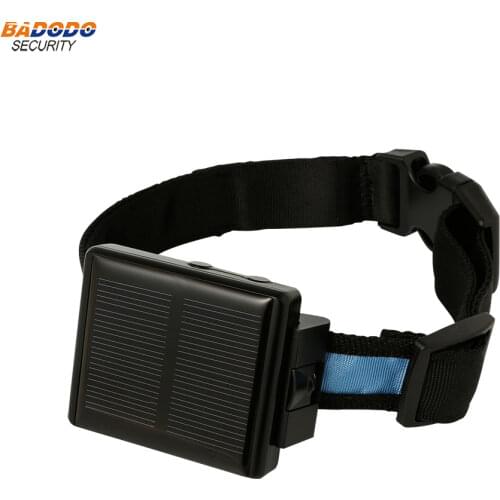 Cattle sheep animal wireless GSM GPRS GPS tracker alarm with solar panel anti-lost real time tracking for pasture farm used