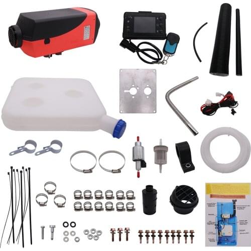 TZT 5KW 12V Air diesel Fuel Heater LCD Hole for Car Bus Trucks Motor-Homes Boat