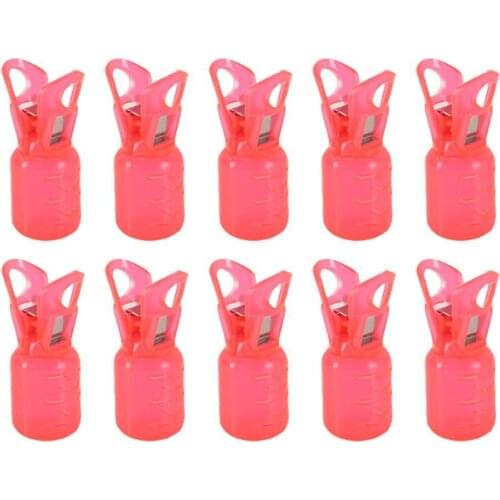 10 Pcs Octopus Squid Fishing Lures Jig Hook Covers Baits Umbrella Cap 6 Supplies Protector Tool Safety Cover Colors Hooks S Y2G9