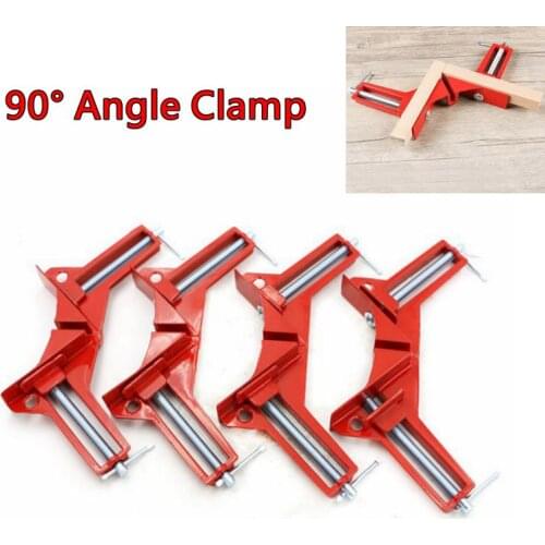2PCS/4PCS 90 Degree Right Angle Clamp DIY Corner Clamps Quick Fixed Fishtank Glass Wood Picture Frame Woodwork Right Angle Tool