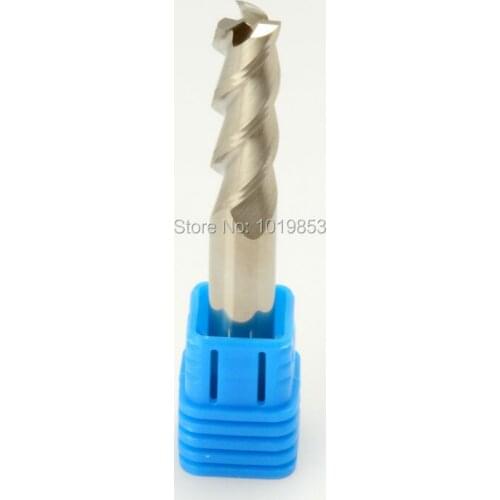 2pcs SLONS S200AL-10*10*75L 10mm shank diameter tungsten carbide end mill for Aluminium alloy