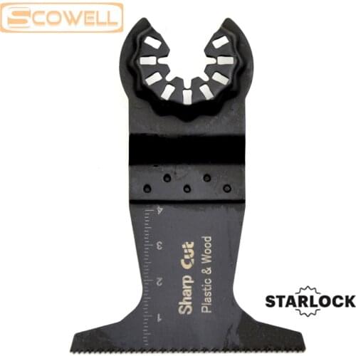 30% Off 65mm Oscillating Multi Tool Saw Blades Cutting Starlock and Starlock Plus Blades for Wood Blade Plunge Type Blads Jigsaw