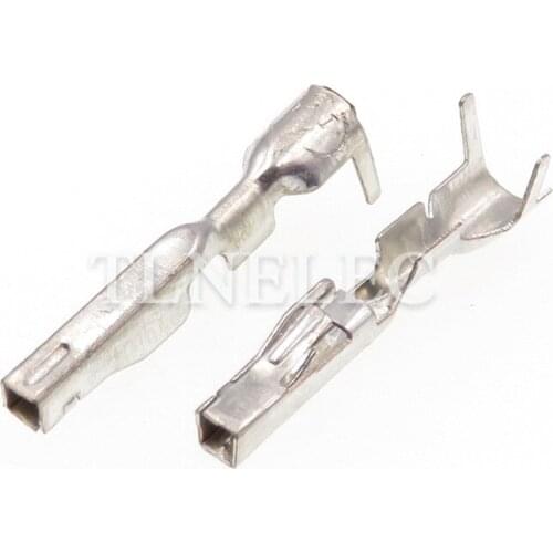 50pcs DJ623D-1.2X0.6A Automotive Electric Connector Terminal 0.6 Series Car Famale Crimp Wiring Screw Terminal For Automobile