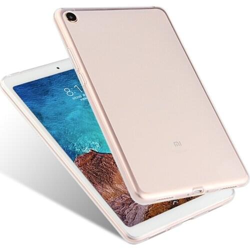 Case For Xiaomi Mi Pad 4 8.0 Cover 360 Full Protection Soft Matte Cover For Xiaomi MiPad 4 2018 New 8 inch Tempered Glass Cover