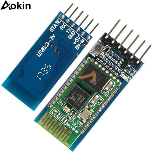 HC-05 6 Pin Wireless Bluetooth RF Transceiver Module for Arduino BT Serial Pass-Through Module HC05 Wireless Serial