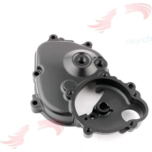 Motorcycle Aluminum Crankcase Engine Starter Cover For Kawasaki Ninja ZX6R 09 10 11 12 ZX-6R ZX600 2009 2010 2011 2012