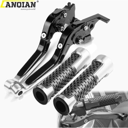 Motorcycle Accessories CNC Brake Clutch Levers & Handlebar Handle Bar Grips For790 790 2017 2018 2019