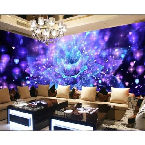 Custom wallpaper 3d photo murals cool nightclub flower bar KTV tooling wall papers home decor 3d обои papel de parede wall paper
