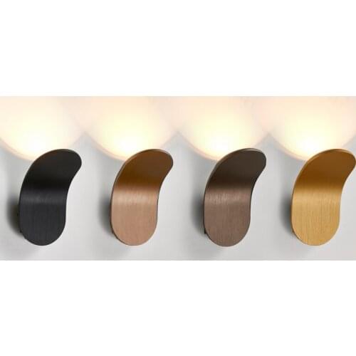 Wall lamp modern living room bedroom bedside wall lamp study bathroom corridor staircase wall lamp creative background wall lamp