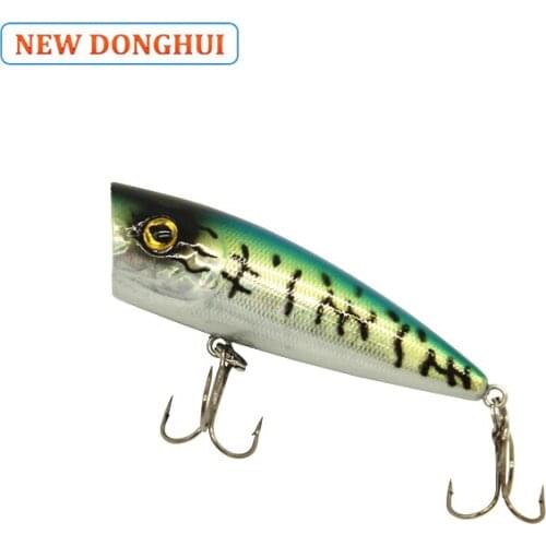 Newdonghui Freshwater Floating Swimbait Crankbait with VMC hook Lifelike Super Live Baits 8G fake lure 60mm 9059