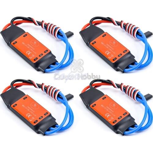 NEW 1PCS / 2PCS / 4PCS 40A SimonK Prgramme RC Brushless ESC 2-4S With BEC 5V/3A for F450 S500 S550 Quadcopter Multicopter