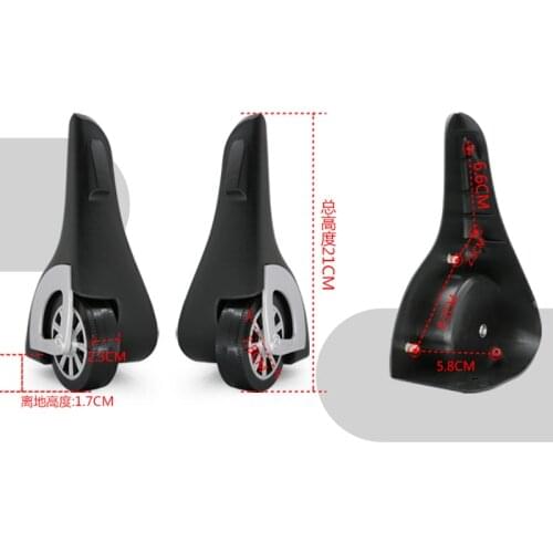 2018 New Suitcase Repair Wheels Spinner Replacement Luggage Wheels Suitcase Caster Bag Parts Fitting Repair