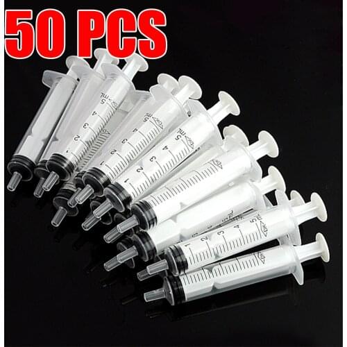 New 5 mL Slim Injection Nutrient Syringe Solute Mixture Cartridge Wholesale 5pcs 10pcs 20pcs 50pcs 100 Pcs