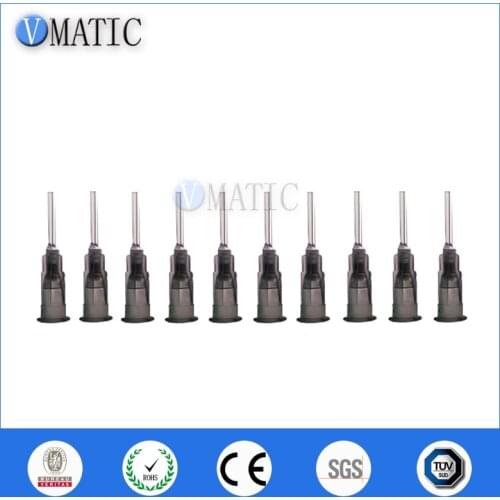High Quality 100Pcs/lot 15G Liquid Dispenser Dispensing Syringe Syringes Blunt Bayonet Needles Tip Grey Color 1/2 Inch Length