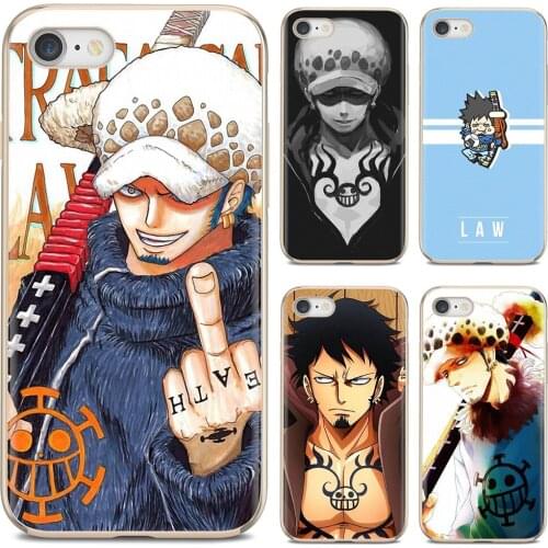 One Piece Trafalgar D. Water Law Art For iPhone iPod Touch 11 12 Pro 4 4S 5 5S SE 5C 6 6S 7 8 X XR XS Plus Max 2020 Soft Case