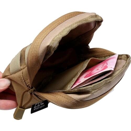 Outdoor EDC Bag Military Pouch Tactical Belt Waist Bag Outdoor Sport Waterproof Phone Bag Hunting Fanny Pack Durable Belt Pouch