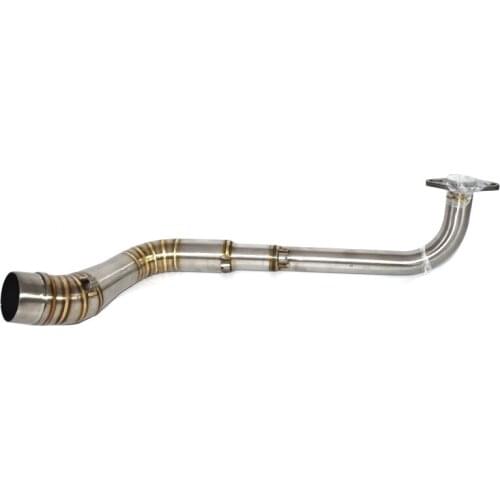 For YAMAHA NVX125 NVX155 Motorcycle Exhaust Pipe Escae Front Exhaust Link Pipe Stainless Steel Tube Slip-On