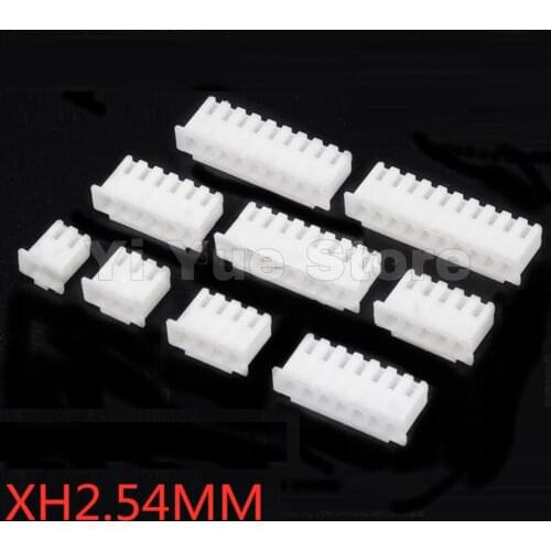 XH2.54 2p 3p 4p 2.54mm Pitch Pin Female Connector JST Connector Wire Connectors Adaptor XH 2.54mm Spacing Connector