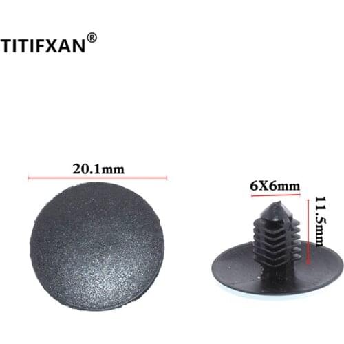 20pcs Car Hood sound insulation cotton fasteners clips for Suzuki Swift SX4 Alivio S-cross Alto Shangyue M16A engine cover