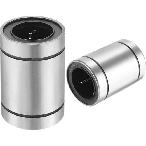 2 Pcs Double Side Rubber Seal Linear Motion Ball Bearing Bushing-LM25UU & LM30UU