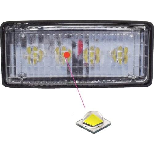 4PCS LED Light for John Deere Head Lamp Tractor agricultural Bulb Farm tractor 20W 24V 12V White LED work Lights