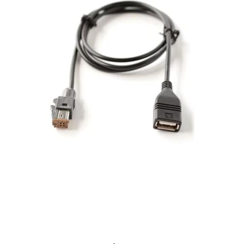 Aux Audio USB Adapter Media in Data Plug Conector for Suzuki Subaru