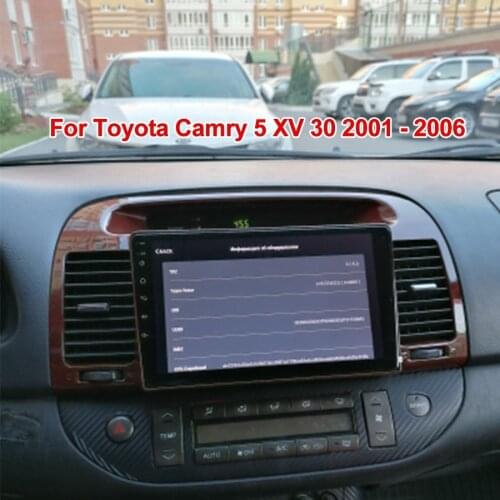 For Toyota Camry 5 XV30 2003 2004 2005 Car Radio Stereo GPS Navigator 6GB Autoradio 2Din Android 11 Bluetooth Multimedia Player
