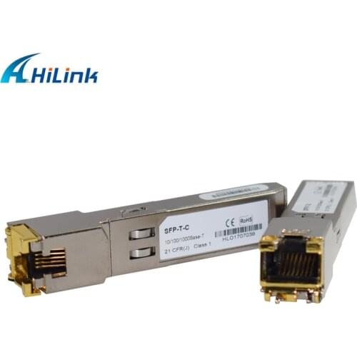 Free Shipping!Fiber Optical 10/100/1000Base-T Copper SFP GLC-SFP-T RJ45 SFP Transceiver