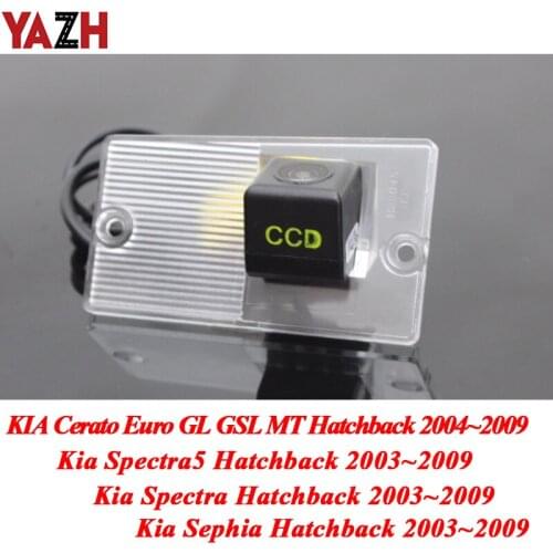 YAZH Wireless 170° Wide Lens Angle rear view Camera For KIA Cerato Spectra Sephia 5 Hatchback Car HD Night Vision Back up Camera