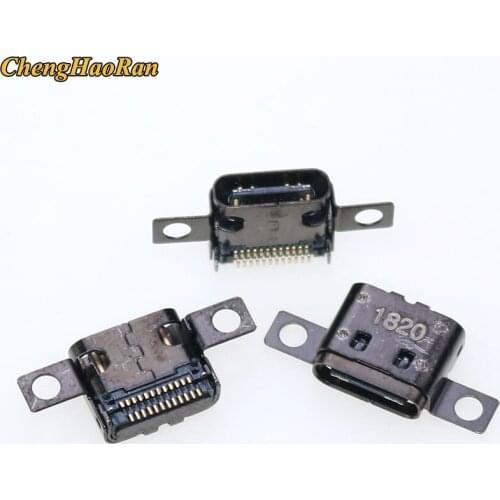 ChengHaoRan 2-20pcs Type C Jack USB C Charging Port Charge Socekt For Lenovo 720S-13IKB 720S-13ARR Type-C Connector