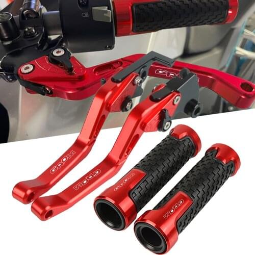 MSX125 CNC Motorcycle Brake Clutch Levers Motorbike 7/8'' 22MM Handle bar grip For HONDA GROM MSX125 MSX 125 2014 2015 2016 2017