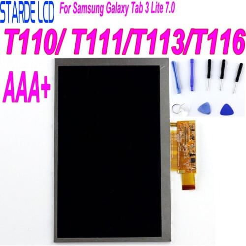For Samsung Galaxy Tab 3 Lite 7.0 T110 SM-T110 LCD T111 LCD Screen T113 T116 LCD Display Touch Screen Panel Monitor Module