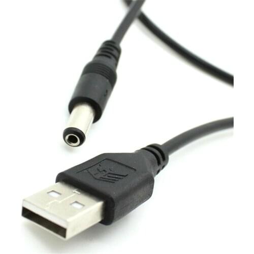 5.5*2.1mm USB to DC 3.5mm Power Cable DC Power Plug USB 5V Charger power Cable Barrel Power Cable Quick Connector For MP3/MP4