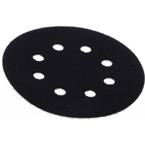 2021 New 5 Inches(125mm) 8 Holes Ultra-thin Surface Protection Interface Pad for Sanding Pads and Hook&Loop Sanding Discs Thin
