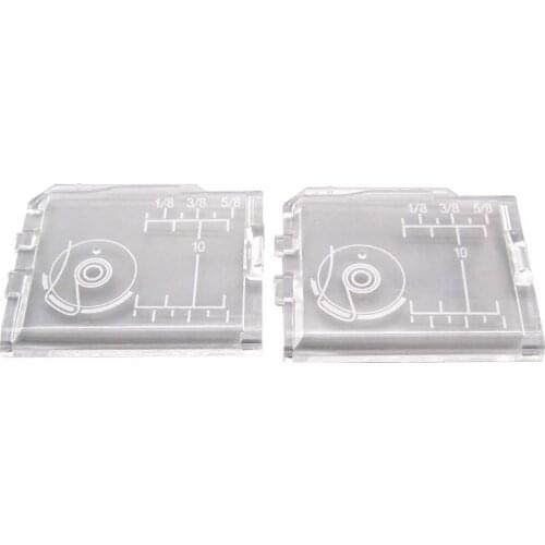 2PCS #750036001 Slide Bobbin Cover Plate Compatible with JANOME New Home Elna Viking BABYLOCK
