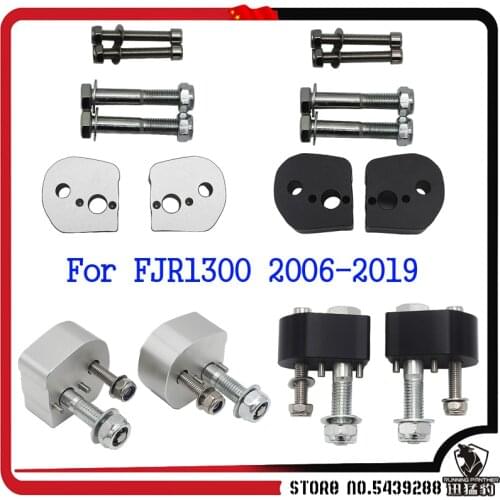 For Yamaha FJR 1300 FJR1300 2006-2019 Silver Motorcycle Handlebar Riser 2018 2017 2016 2015 2014 2013 2012 2011 2010 2009 2008