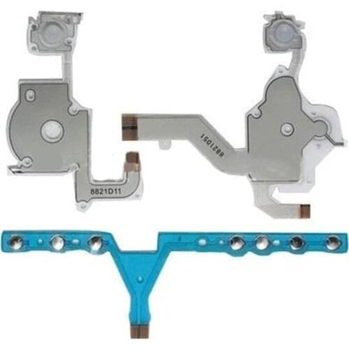 Professional Direction Left Right Function Buttons Replacement Volume Sound Flex Cable Conductive Film for PSP 3000 Game Parts