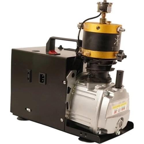 220V/110V 4500psi PCP High Pressure Air Pump Compressor Adjustable Auto Stop Compressor For Pneumatic Rifle Air Tank