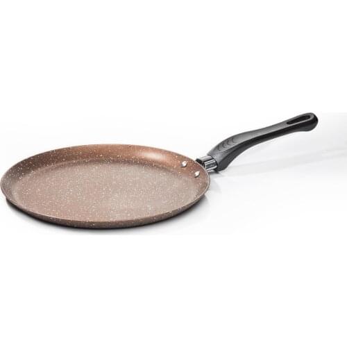 Bronze Color 24 CM Crepe Pan