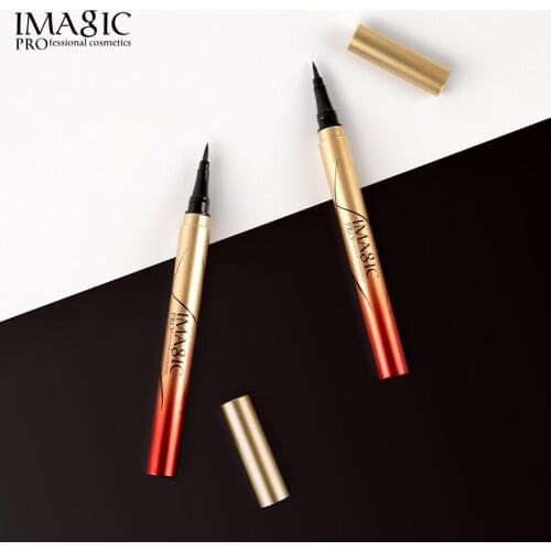 Black Liquid Eyeliner Eye Makeup Super Pen Quick-drying Cool Black Waterproof Sweat-proof Long-lasting Non-smudge Eyeliner TSLM1